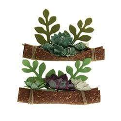 AussieSuperStore Art & Craft Essentials Ornamental Succulent Boat Ornamental Succulent Boat| Artificial Flower Party Decoration 9323823204068 BLOS19002